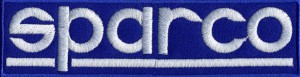 Sparco embroidery
