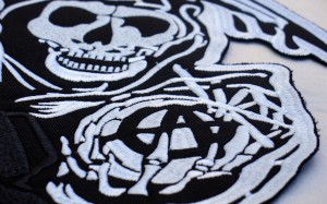 Sons of Anarchy movie custom embroidered patch